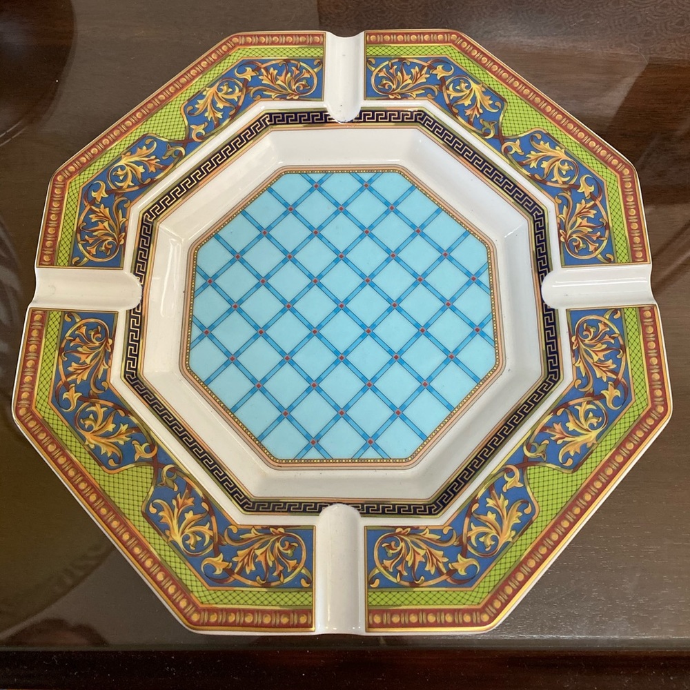 9” Versace Russian Dream by Rosenthal Ashtray
